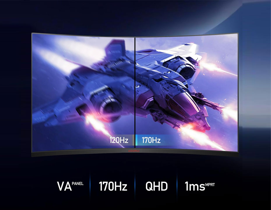 31.5“游戏显示器
170Hz 31.5“游戏显示器
170Hz