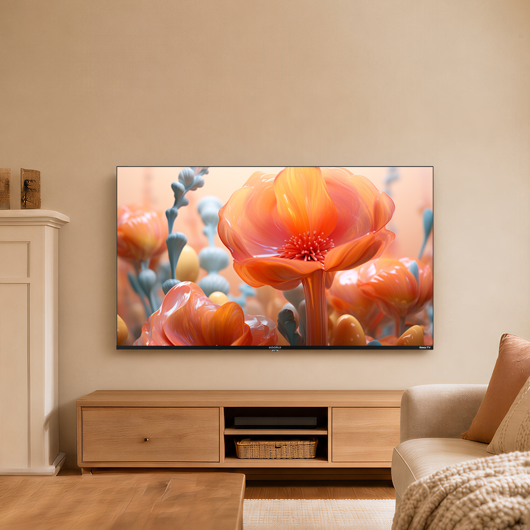U系列 50英寸 4K UHD QLED Roku智能电视