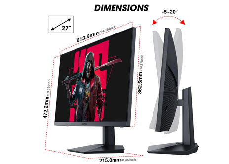 27英寸游戏显示器
240Hz 1920*1080 27英寸游戏显示器
240Hz 1920*1080
