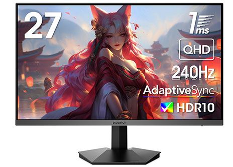 27英寸游戏显示器
240hz 2560*1440 27英寸游戏显示器
240hz 2560*1440