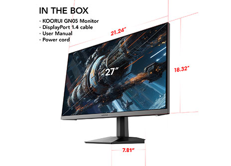 27英寸游戏显示器
240hz 2560*1440 27英寸游戏显示器
240hz 2560*1440